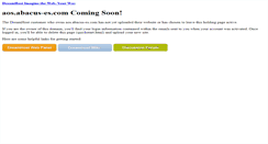 Desktop Screenshot of aos.abacus-es.com